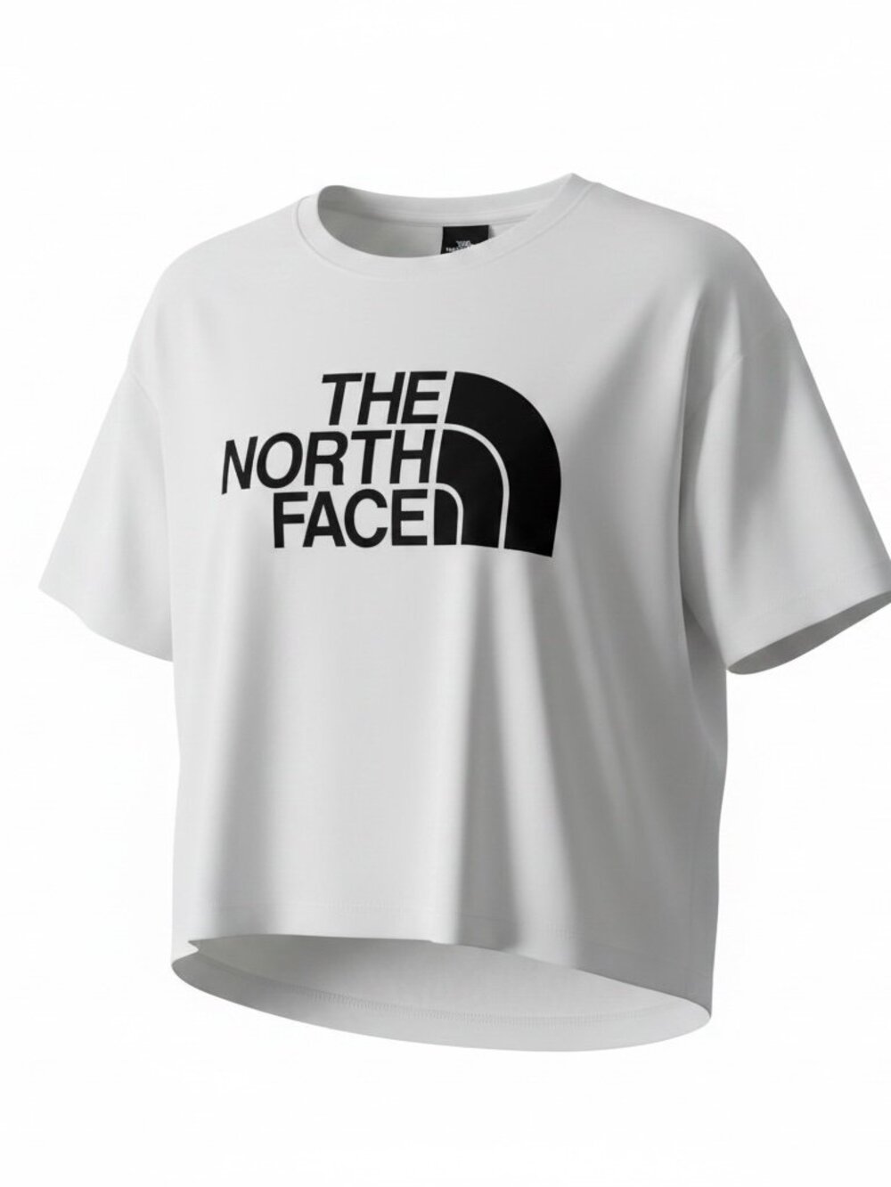 The North Face Women's White Boxy T-Shirt - Medium NWT